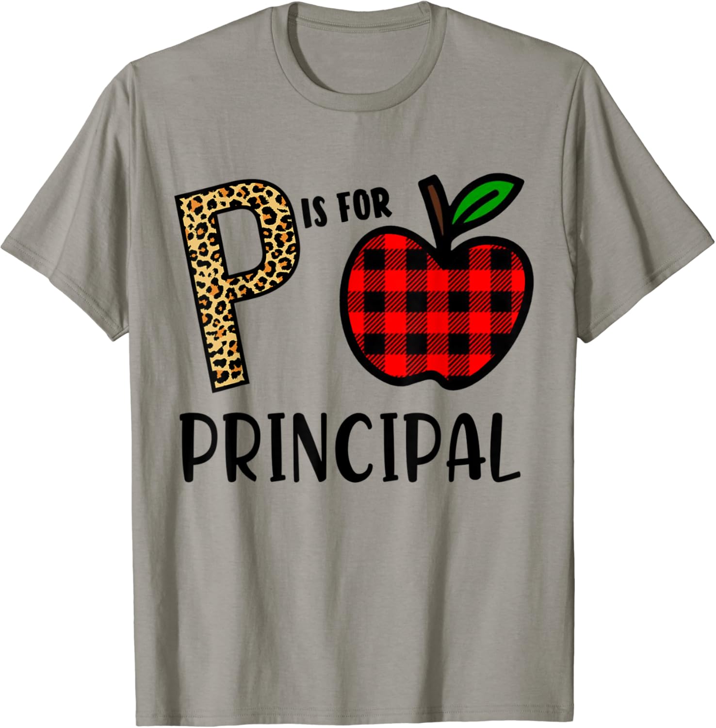 leopard buffalo plaid long sleeve blouse